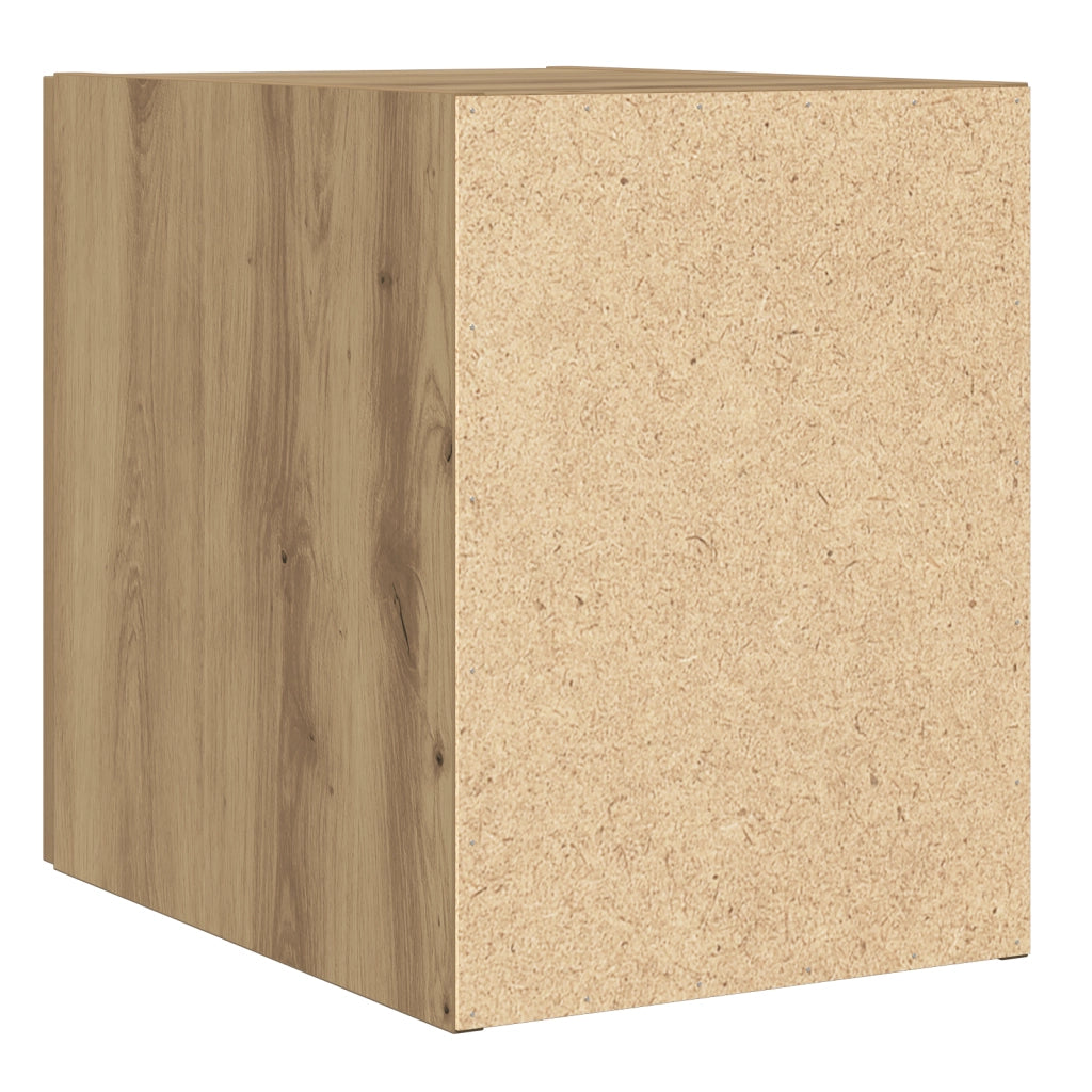 Mobile a muro Rovere artigianale 30x42.5x40 cm Legno ingegnerizzato