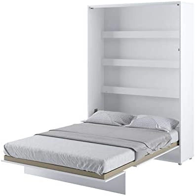 Lenart bed concept LETTO PIEGHEVOLE cm 151x46-228x217h Bianco opaco