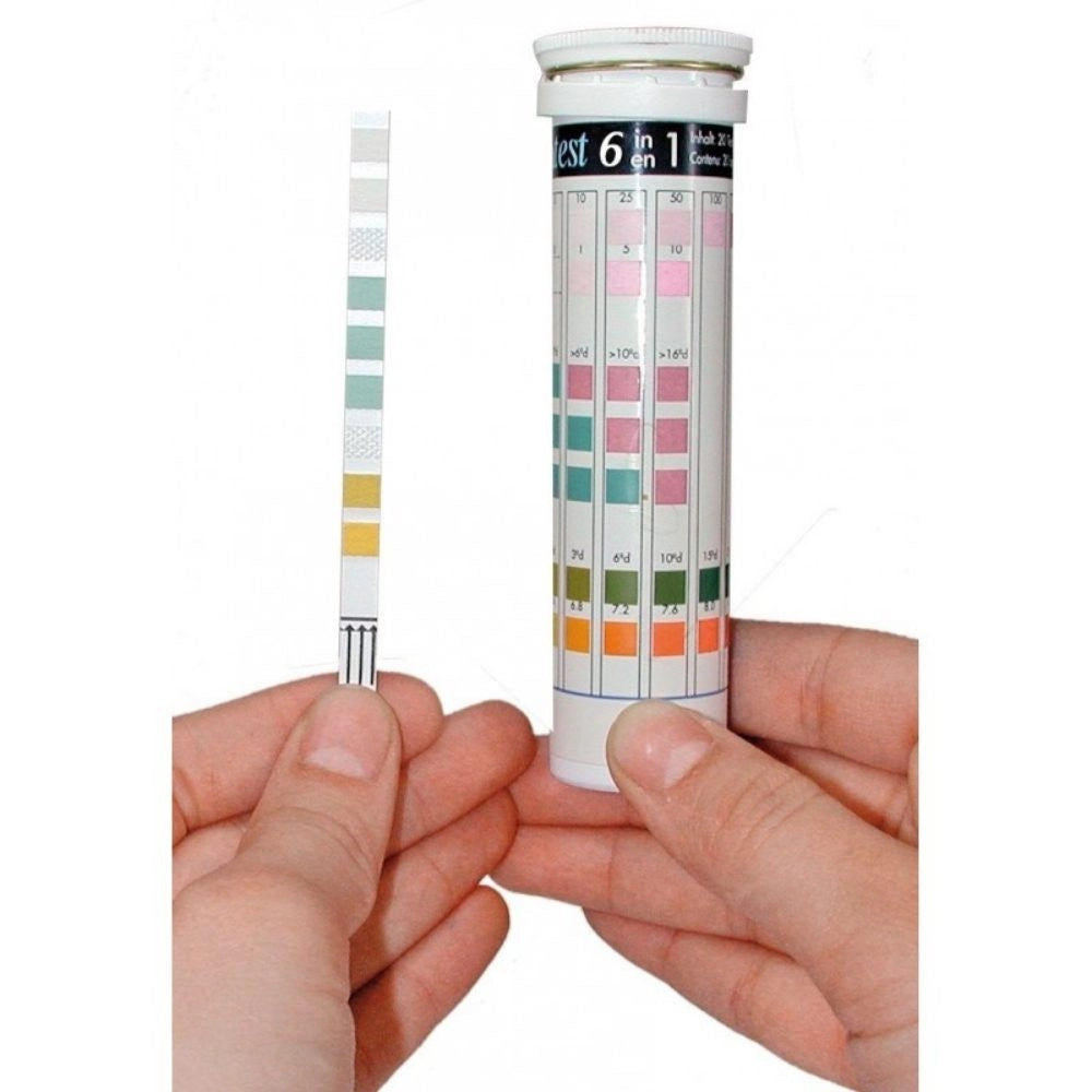 Tetra test Strisce 6in1 - scatola da 25 test