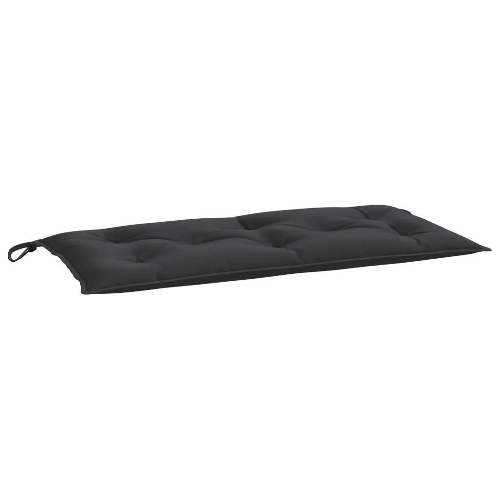 Cuscino per Panca Nero 110x50x7 cm in Tessuto Oxford 361818