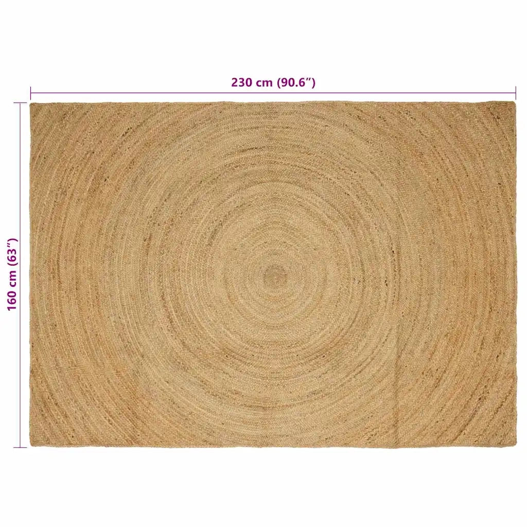 Tappeti per area Naturale 160 x 230 cm Juta 42010523