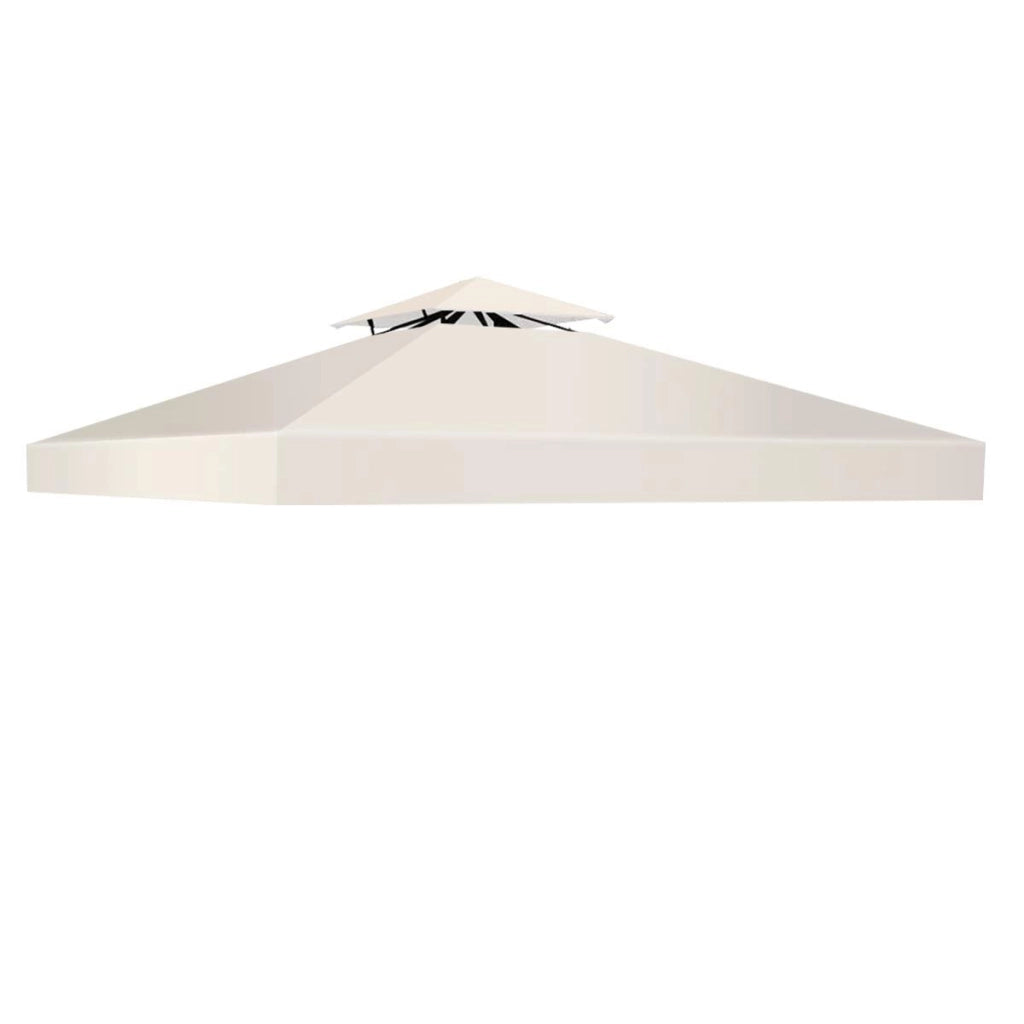Tessuto copertura superiore per gazebo Telo tetto ricambio per gazebo 3x3M Beige