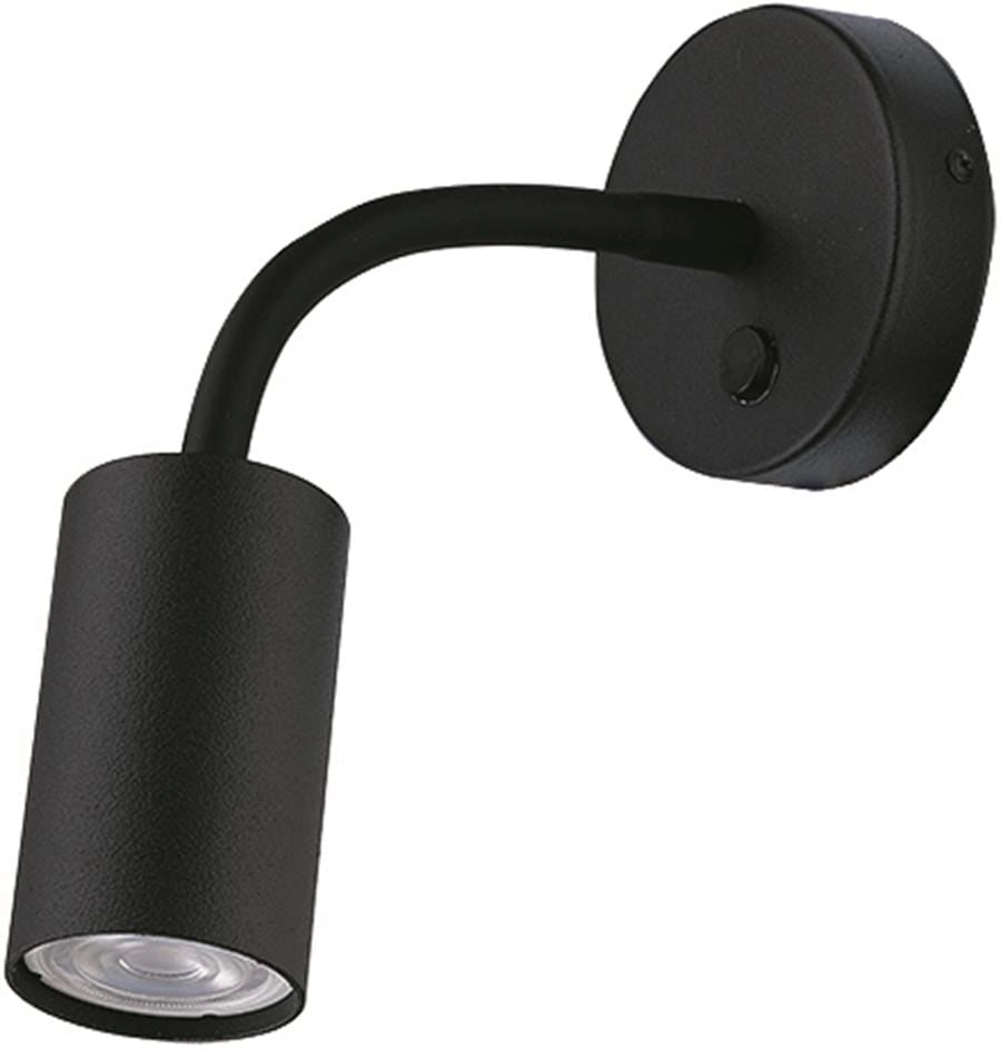 Applique Nowodvorski Eye Flex nera metallo GU10 10W