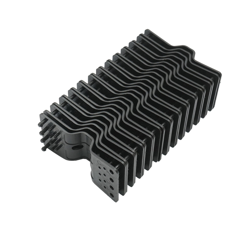 Clip rettangolare, morsetto per fissare la rete ombreggiante 4x4cm