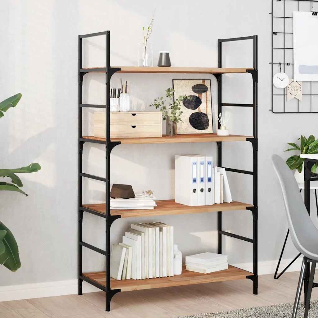 vidaXL Piano Tavolo Rettangolare 80x40x2cm in Legno Massello di Acacia