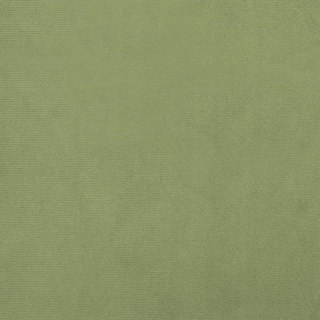 Sgabello Rotondo Verde Senape in Velluto CFW5382700