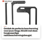 Radiobeschermingsbeugel in alluminio CNC - Radioschild - Antenna interfaccia - Maniglia di trasporto - Installazione facile - 2x Beugel - Radiobeugel