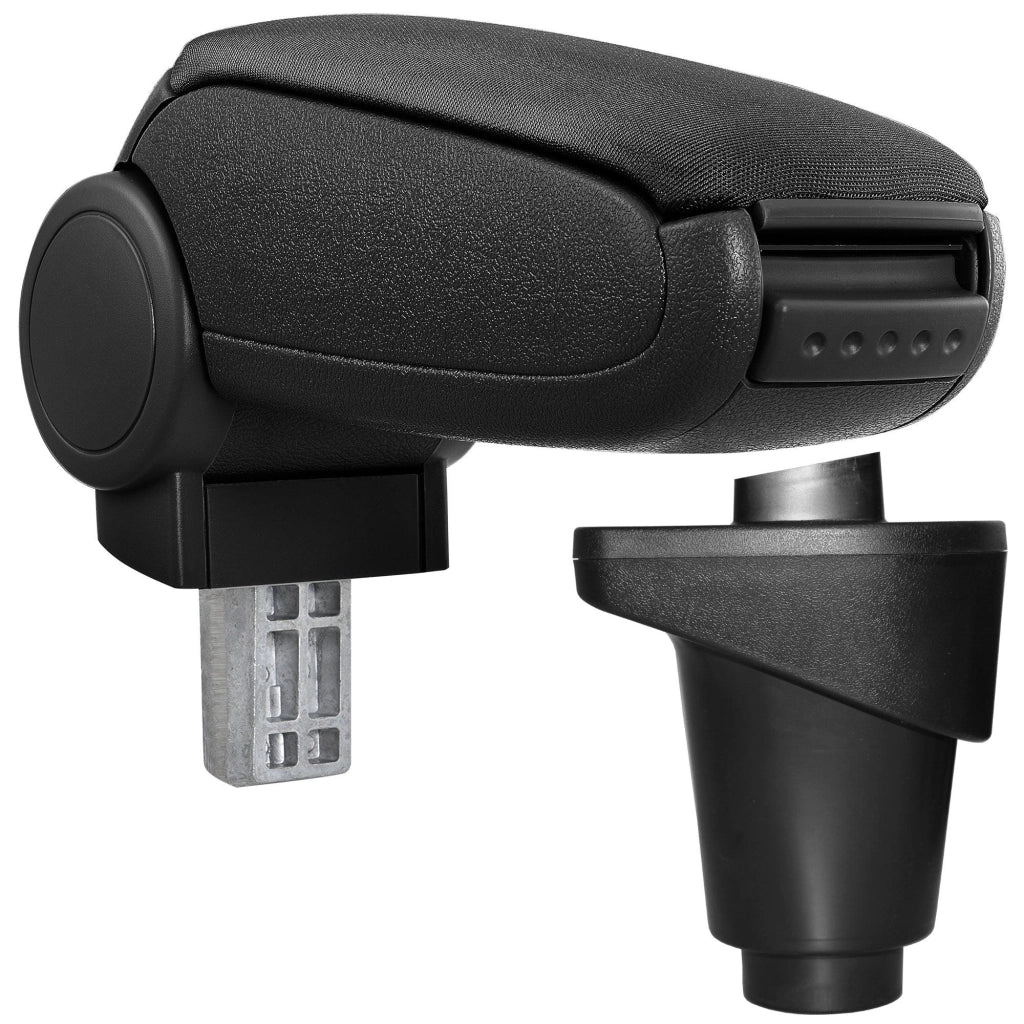 Bracciolo centrale per Fiat 500L con vano imbottito in tessuto nero 03_0000440