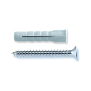 Fischer serie uv 8 s tassello nylon con vite - secchiello da 140 unità