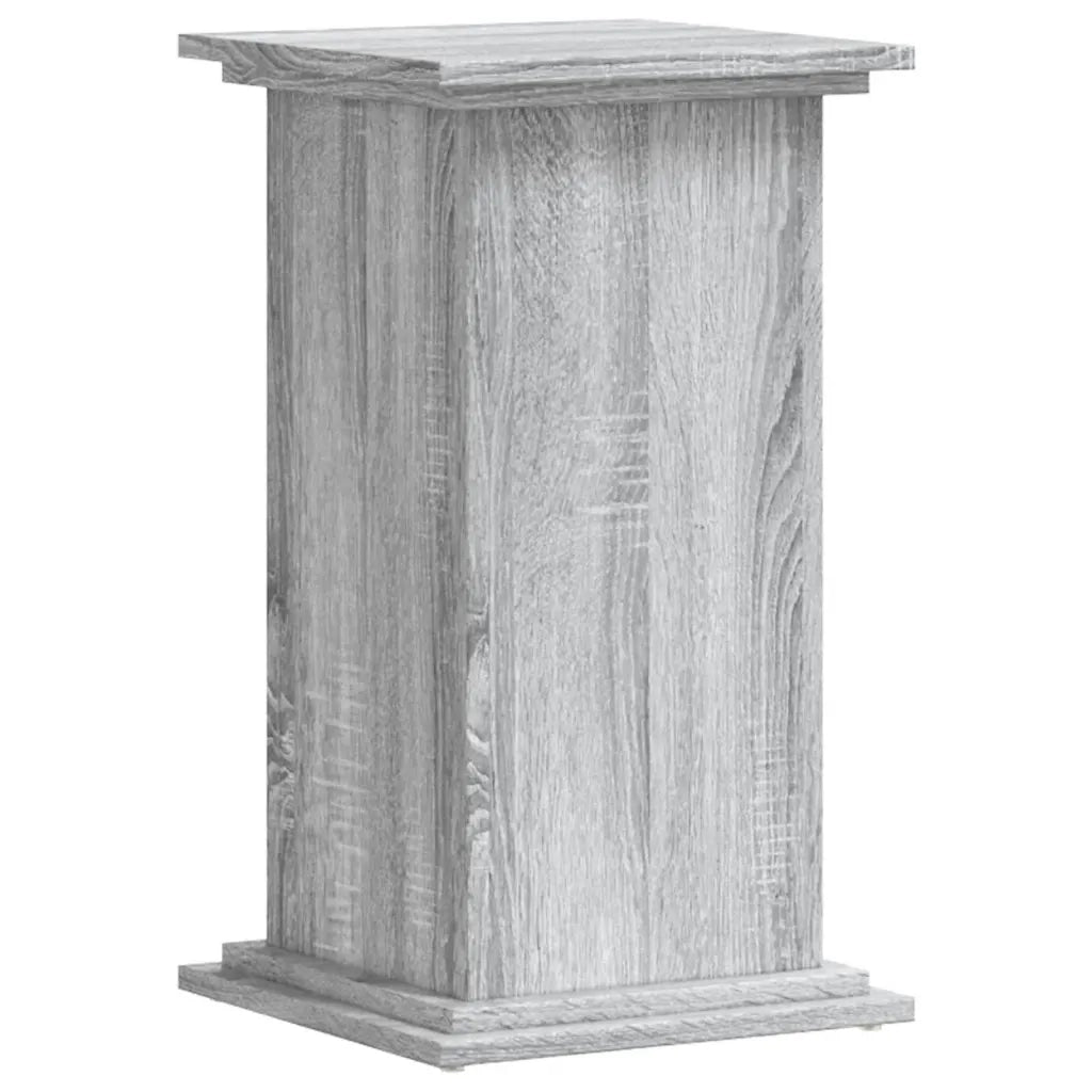 Supporto per Piante Grigio Sonoma 33x33x60 cm Legno Multistrato