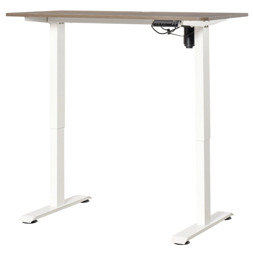 Scrivania Elettrica Regolabile Altezza ¨C Zephmum ¨C Bianco 120x60x72-116 cm