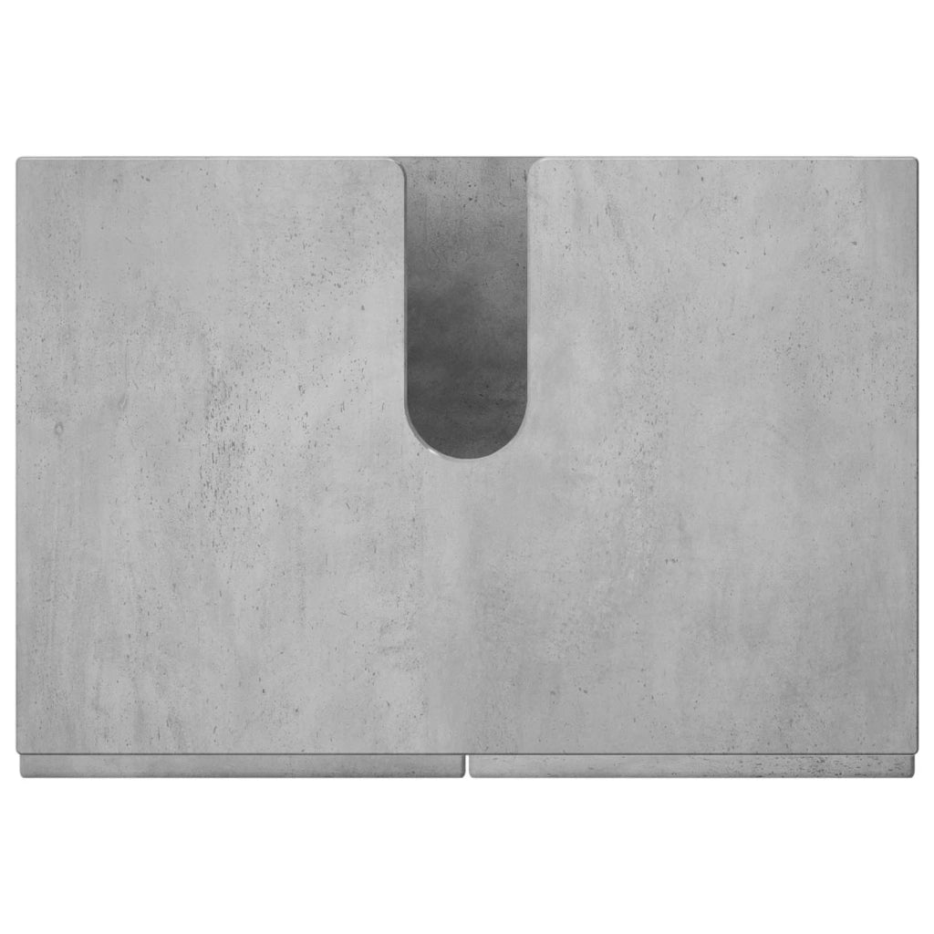 Mobile da bagno Grigio Cemento 60 x 41 x 58 cm 8011615
