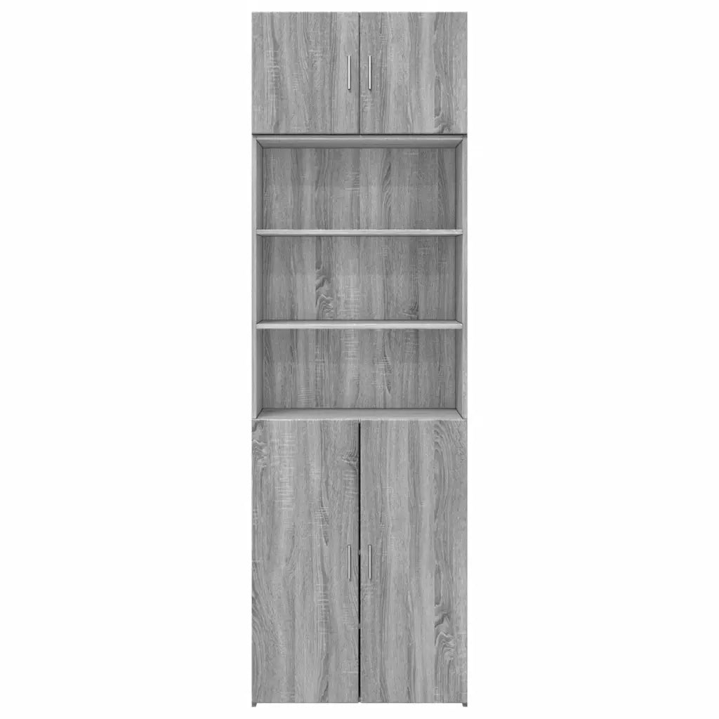 Armadietto Grigio Sonoma 70x42,5x225 cm in Truciolato 3281320
