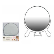 Trade Shop - Specchio Per Cosmetici Rasoio Barba Trucco Make Up Ingrandimento 4″ Pvc 07091 -