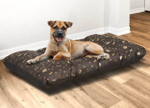 AIO FACTORY 120x80 cm PRESTIGE Cuccia per cani impermeabile personalizzabile Golden Bones