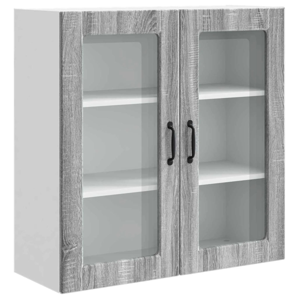 Mobile da cucina con lo scaffale-Armadio da cucina Grigio Sonoma 80 x 31 x 80 cm 504558