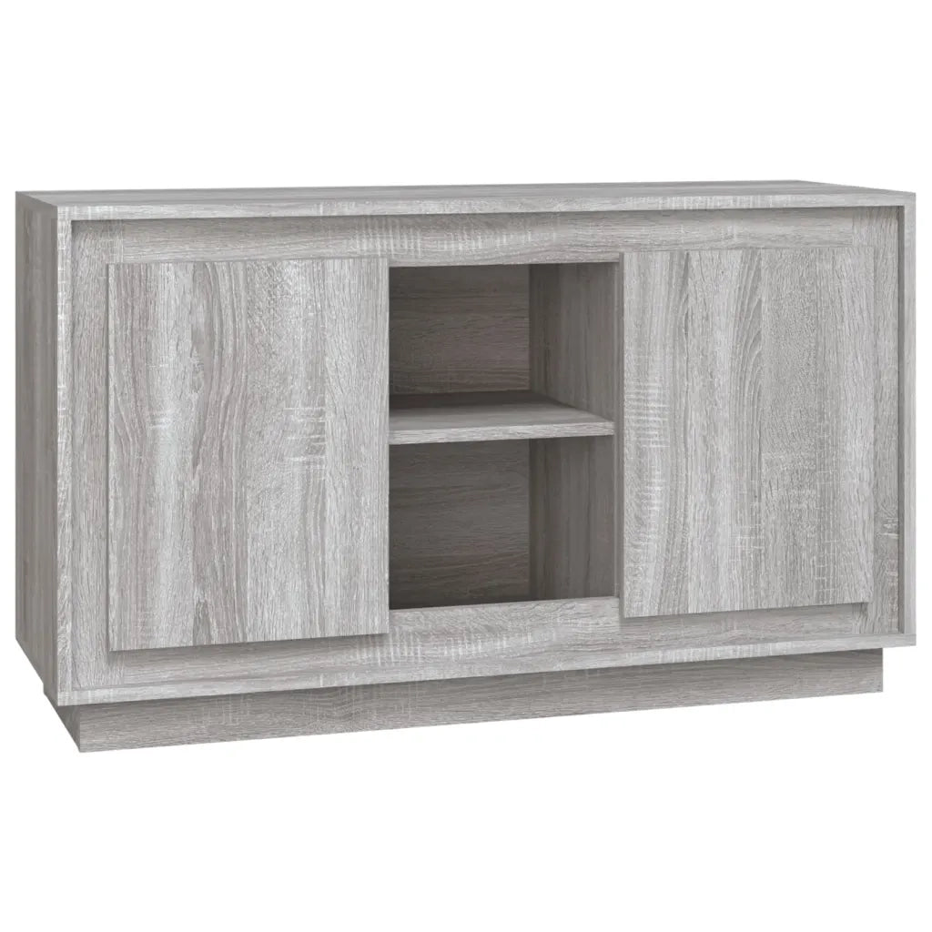 Credenza-Buffet-Armadio da cucina Grigio Sonoma 102x35x60 cm in Legno Multistrato