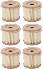 Set di filtri per l'acqua 6 pezzi - Sostituzione per modello 2010PM-OR 500FG - Riduzione della resistenza - Effetto filtrante potente - Lavorazione professionale - Separatore dell'acqua