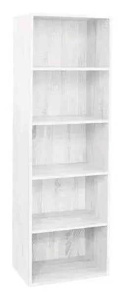 Libreria componibile cm.42x29x89h rovere nord