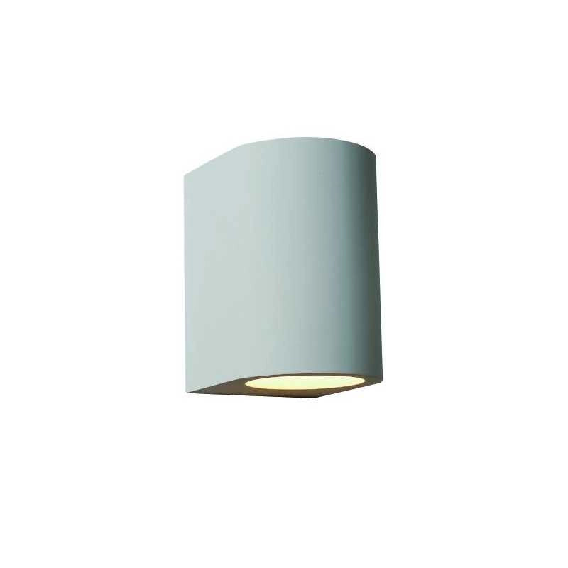 Applique da Parete Vigor Delfi Gesso Bianco 2X35 Watt