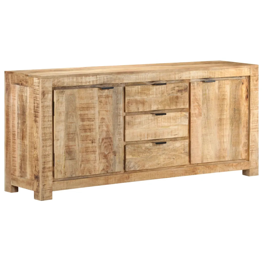 Credenza 175x40x75 cm in Legno di Mango Grezzo 320395