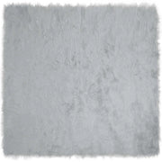 Tappeto in finta TAFALLA | Tappeto del soggiorno Grigio 200 x 200 cm Poliestere