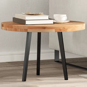 Piano Tavolo Rotondo Ø60x4 cm in Legno Massello di Acacia 4008702