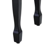 Sgabello Panca per Pianoforte con Altezza Regolabile 45-55cm, in Legno e pelle PU Nera