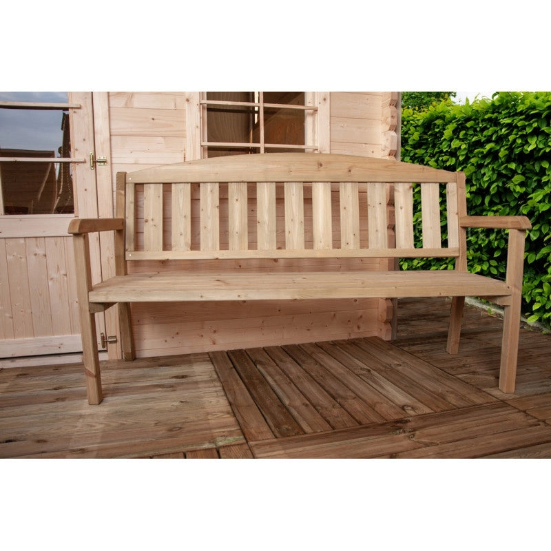 Pavimentazione in legno da esterno 10 pezzi totali 10 mq, mattonelle 100x100 cm spessore 3,8 cm antiscivolo - Esterni da Vivere