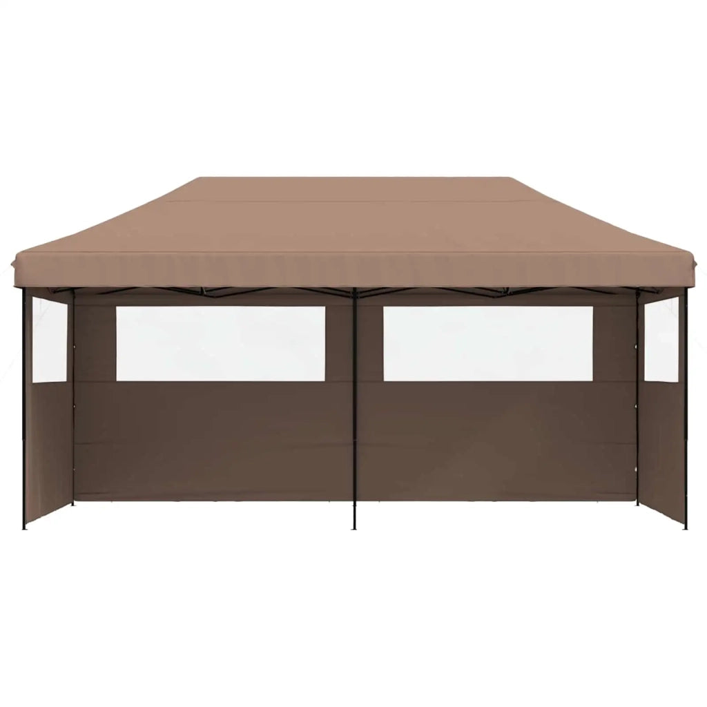 Tenda Party Marrone 292 x 580 x 315 cm Tessuto Oxford 42023658