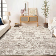 Tappeto Vintage 160x230cm - Bassopoli - Antiscivolo - Tappeto Stampato - Salotto - Sovraccoperta morbida e confortevole