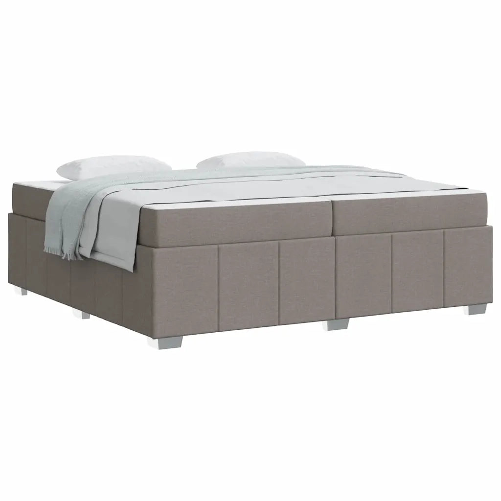 vidaXL Struttura del letto con materasso Talpa 200 x 200 cm Tessuto