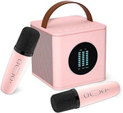 Microfono per bambini - Microfono per karaoke bambini - Microfono Bluetooth per bambini - Rosa