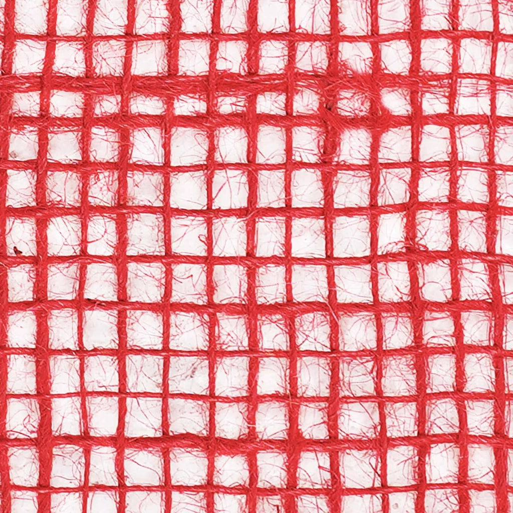 Rotolo di Juta 200 x 2500 cm Rosso 42012069