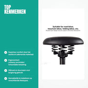 Sella da Bicicletta Senza Sella - Comoda e Ergonomica - Adatta per Diversi Tipi di Biciclette