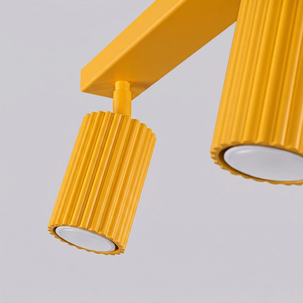 Plafoniera KARBON 3L giallo