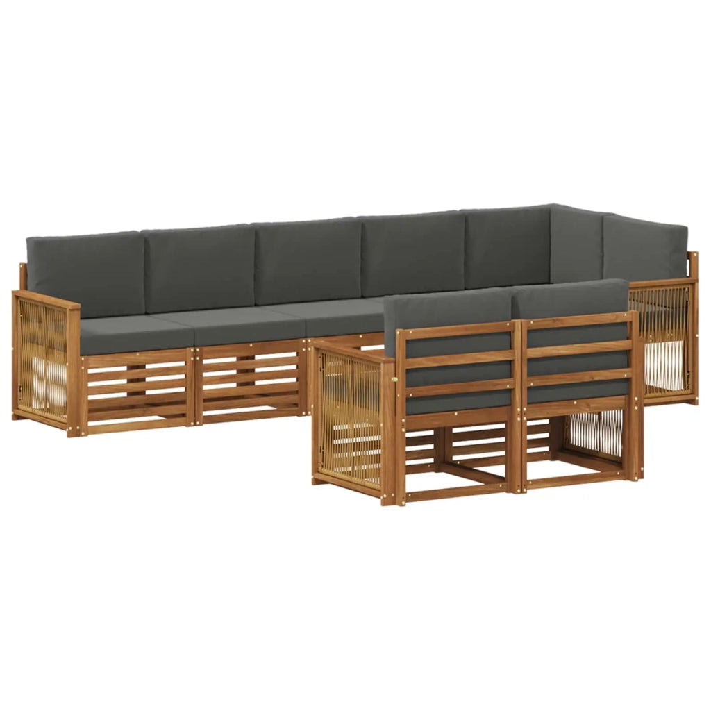 Set di divani da esterno 7 pz 3384508