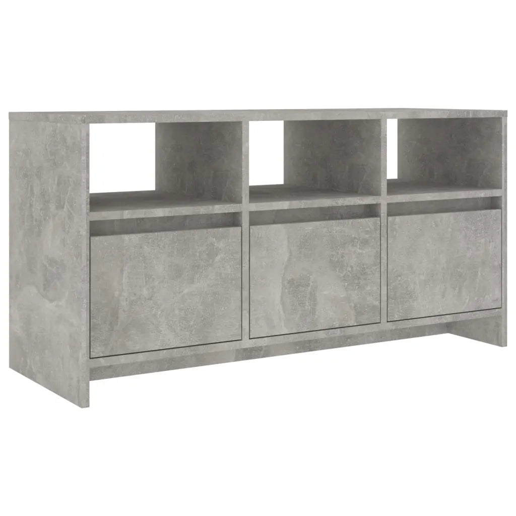 Mobile Porta TV Grigio Cemento 102x37,5x52,5 cm in Truciolato cod mxl 18710