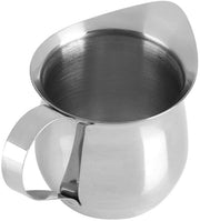 Milk Frother 240 ml - Acciaio Inossidabile - Bocca Punta - Resistentente al Lavastoviglie - Ideale per Latte Art - Resistente allo Shock e Impronti Olfattivi - Tazza per Caffè