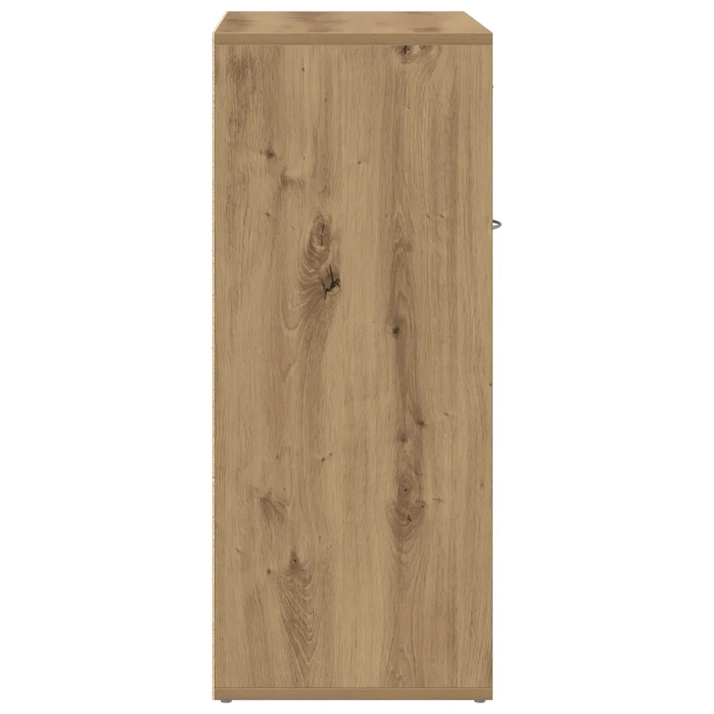 vidaXL Scarpiera Rovere Artigianale 60x35x84 cm in Legno Multistrato