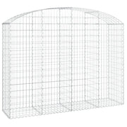 Cesto Gabbione ad Arco 200x50x140/160 cm Ferro Zincato