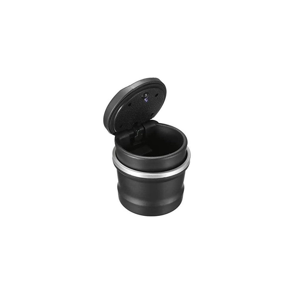 Trade Shop - Posacenere Auto Luce Led Portacenere Furgone Barattolo Ufficio Casa Portatile -