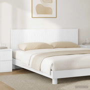 Testiera da Muro ALKMAAR Bianco Legno ingegnerizzato 896275