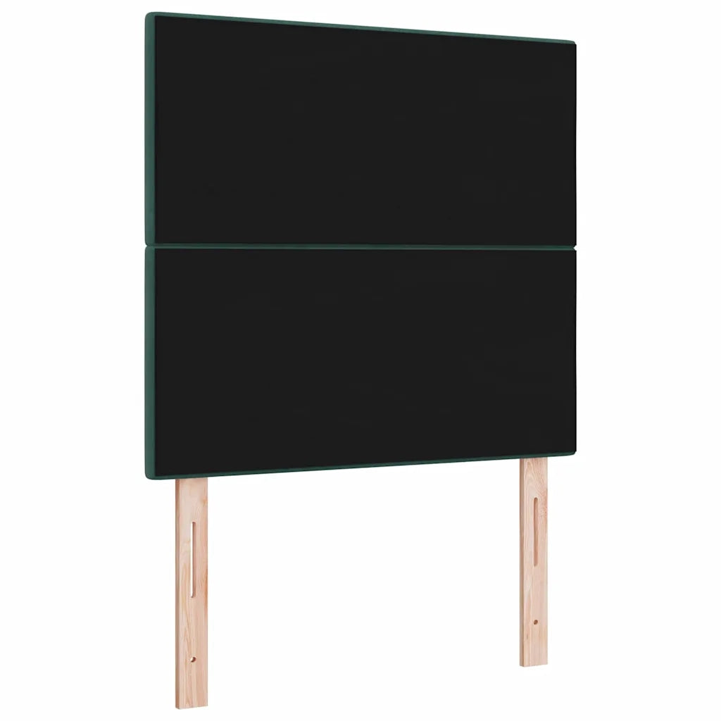 Testiera | Testata Verde Scuro 90 cm Velluto