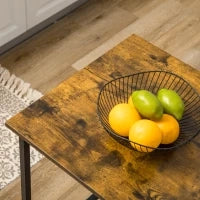 Bancone Bar Pieghevole Stile Industriale con Scaffale a 3 Ripiani, 120x76x91.4cm