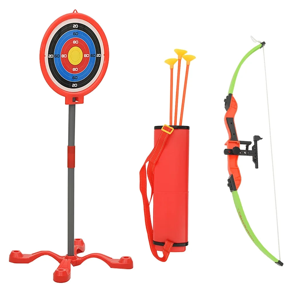 Set di Tiro con l'Arco per Bambini Arco e Frecce con Bersaglio cod mxl 69932