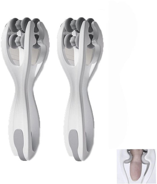 Set a doppio per massaggi mani a doppia rullo con doppia ruota per massaggiare le giunture delle mani e la mascella tigre con tecnica di acupressione per allenamento delle mani