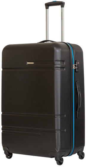 Trolley Valigia Grande Rigida in ABS 4 Ruote TSA Ravizzoni Sangria Nero