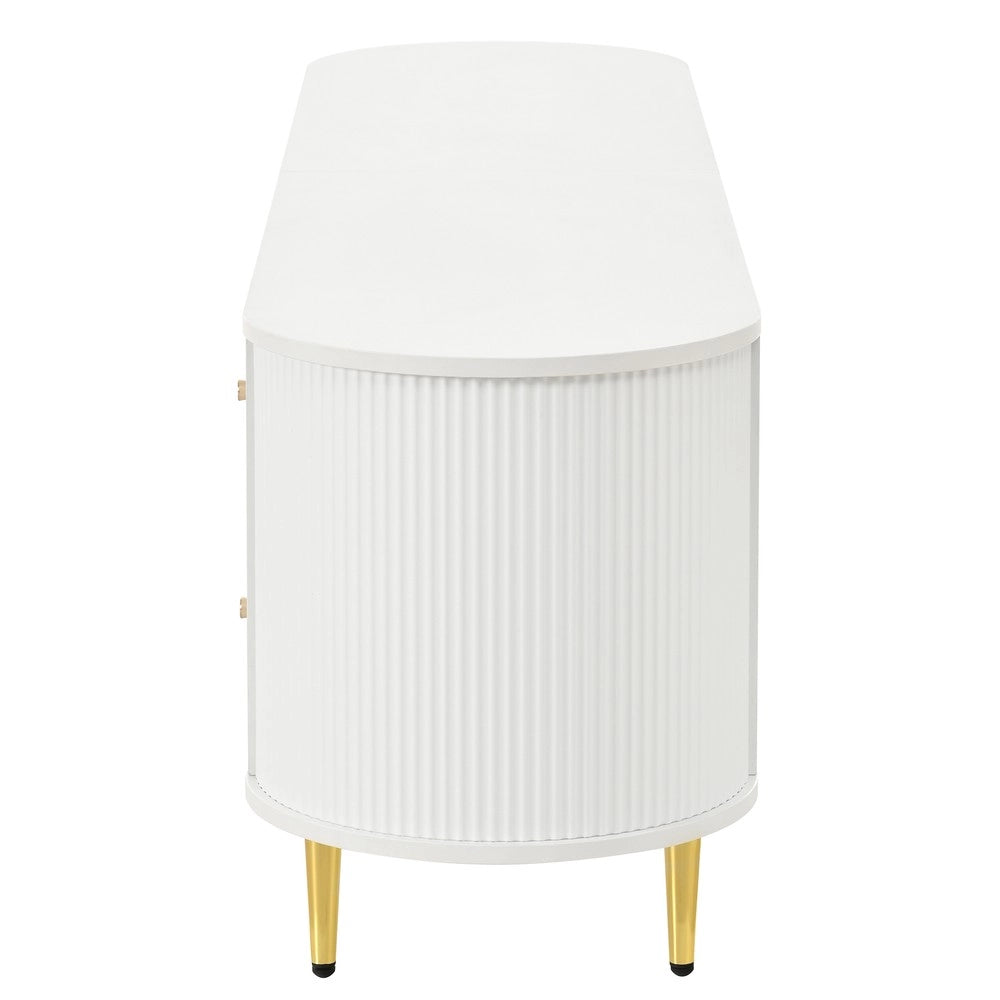 Mobile TV Lowboard ¨C MINIMAL ¨C MDF, Alluminio, Soggiorno