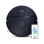 Robot lava pavimenti philips xu2000 10 2000 series 2in1 blu notte